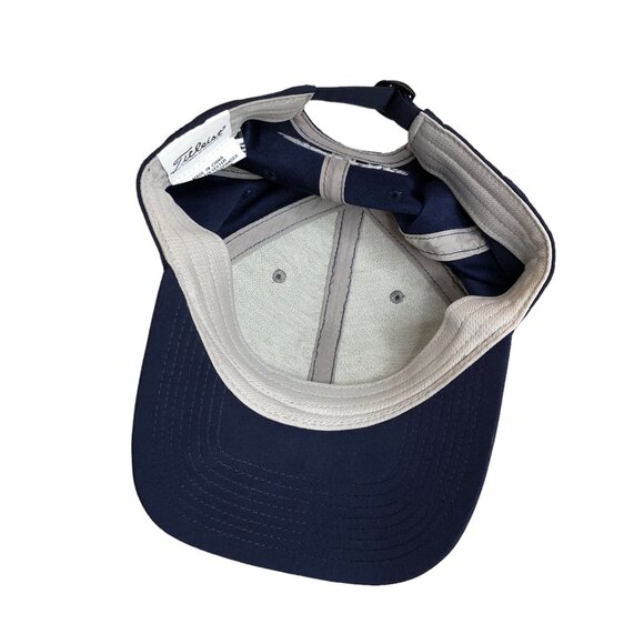 Titleist Cap Adjustable Golf Hat Navy & Gray Cotton/Polyester Blend Men One Size - Picture 3 of 12